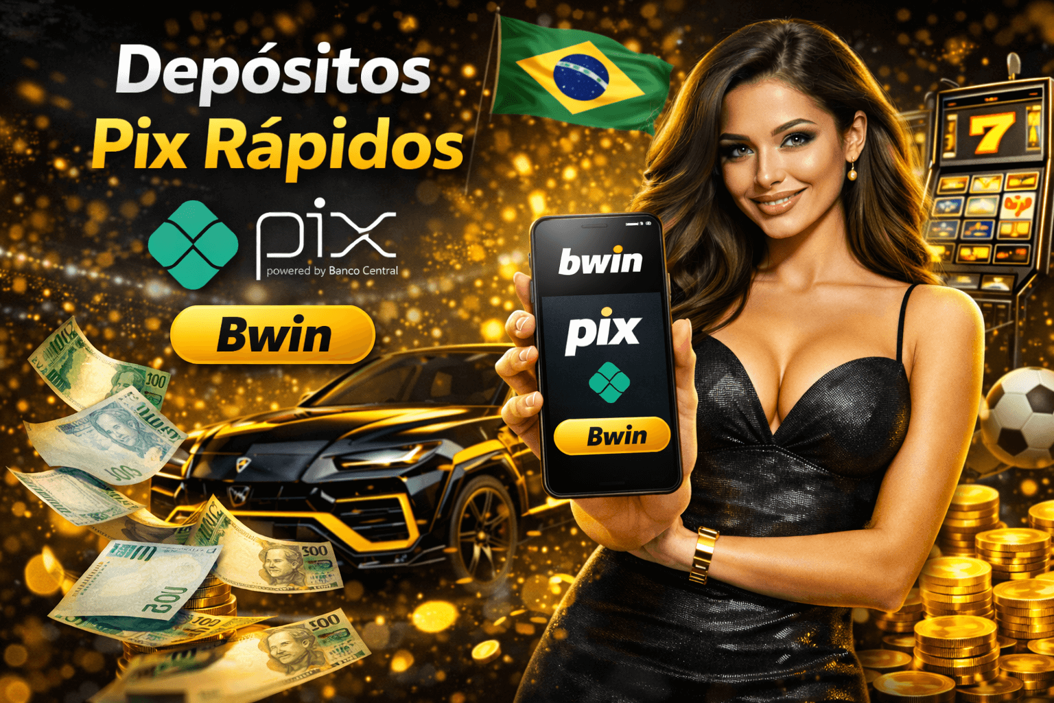 Depósitos Pix Rápidos Bwin